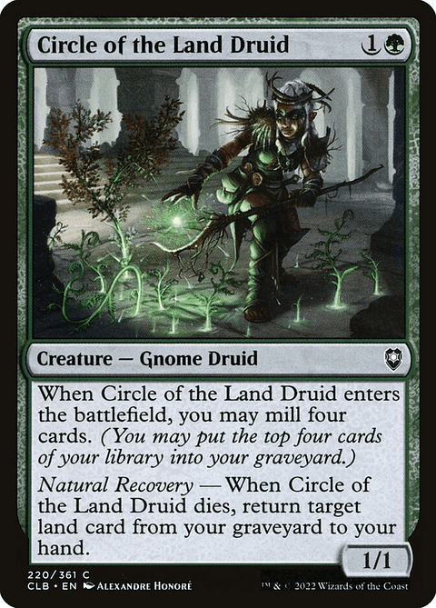 Circle of the Land Druid | Inglés | NM | CLB