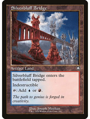 Silverbluff Bridge (Retro Frame) | Inglés | NM | BRC