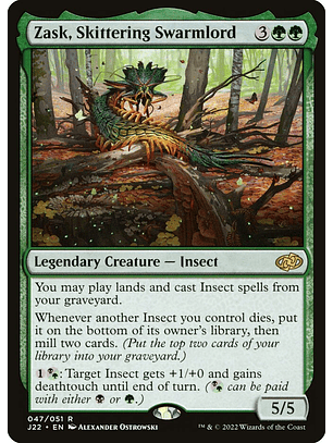 Zask, Skittering Swarmlord | Inglés | NM | J22