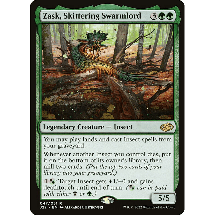 Zask, Skittering Swarmlord | Inglés | NM | J22 1