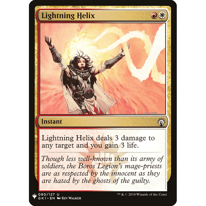 Lightning Helix | Inglés | NM | PLST 1