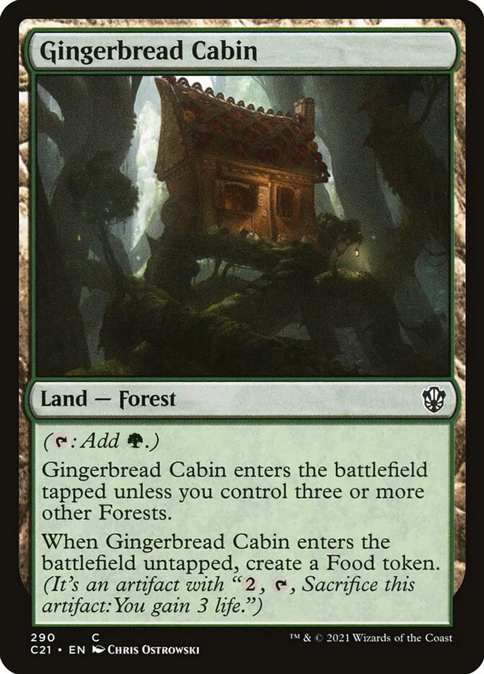 Gingerbread Cabin | Inglés | NM | C21 1