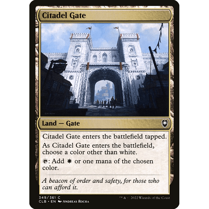 Citadel Gate | Español | NM | CLB 1