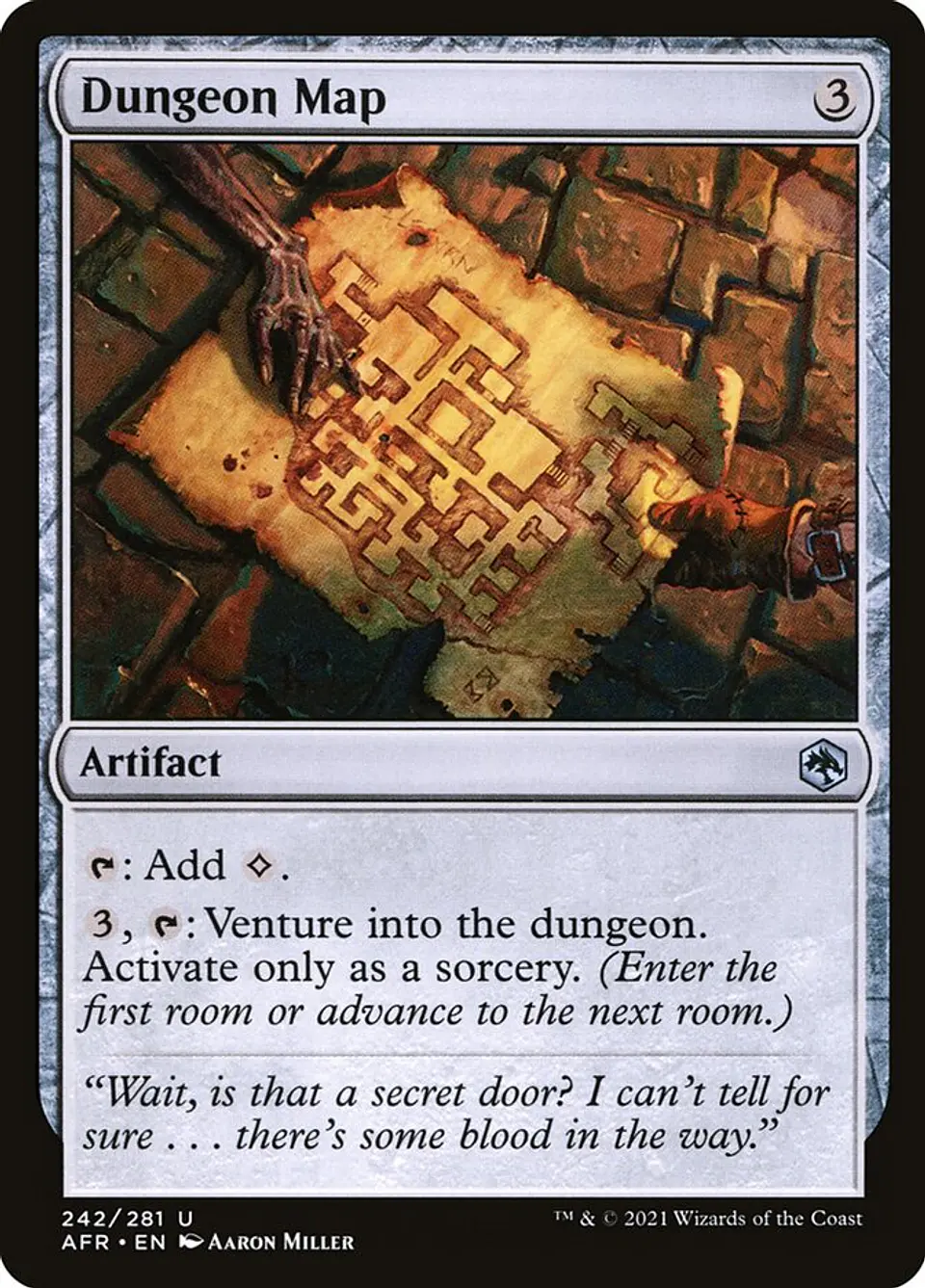 Dungeon Map | Inglés | NM | AFR 1