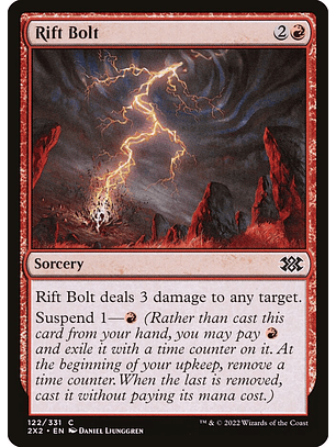 Rift Bolt (foil) | Inglés | NM | 2X2