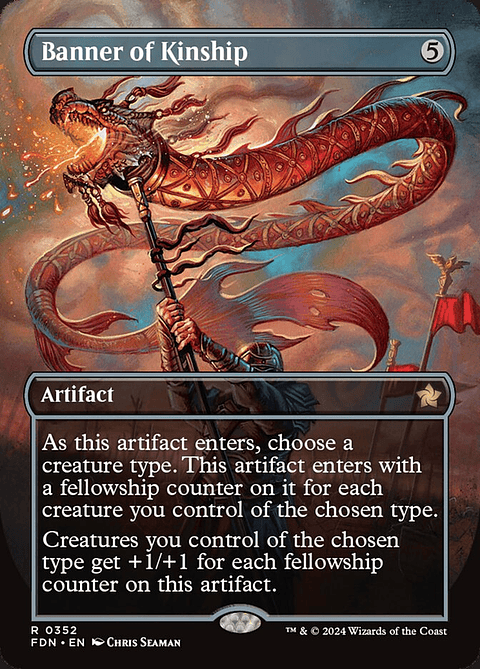 Banner of Kinship (Borderless) | Inglés | NM | FDN