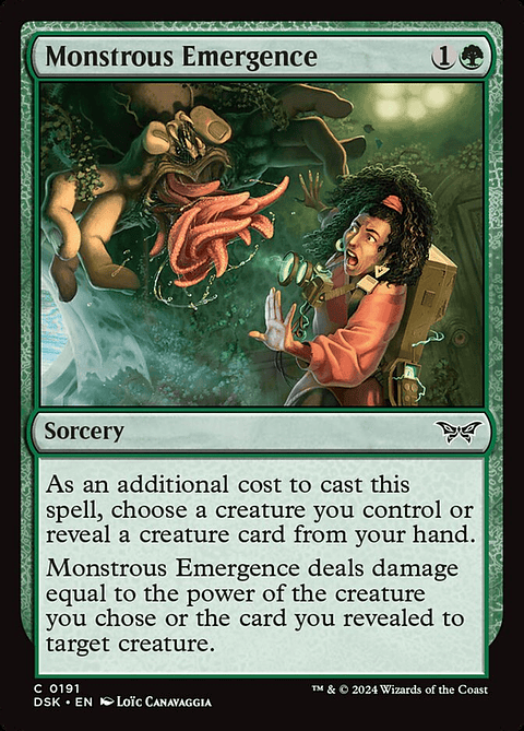 Monstrous Emergence | Inglés | NM | DSK