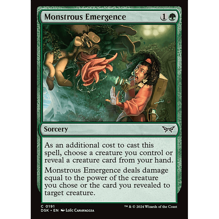 Monstrous Emergence | Inglés | NM | DSK 1