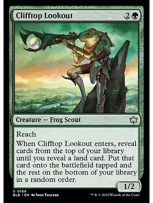 Clifftop Lookout | Inglés | NM | BLB