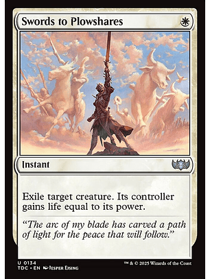 Swords to Plowshares | Inglés | NM | TDC