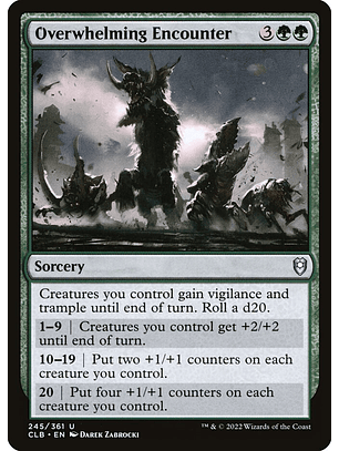 Overwhelming Encounter | Inglés | NM | CLB