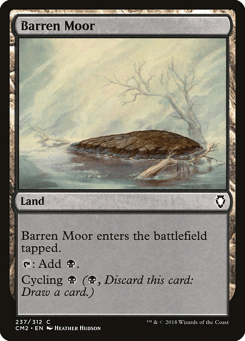 Barren Moor | Inglés | NM | CM2
