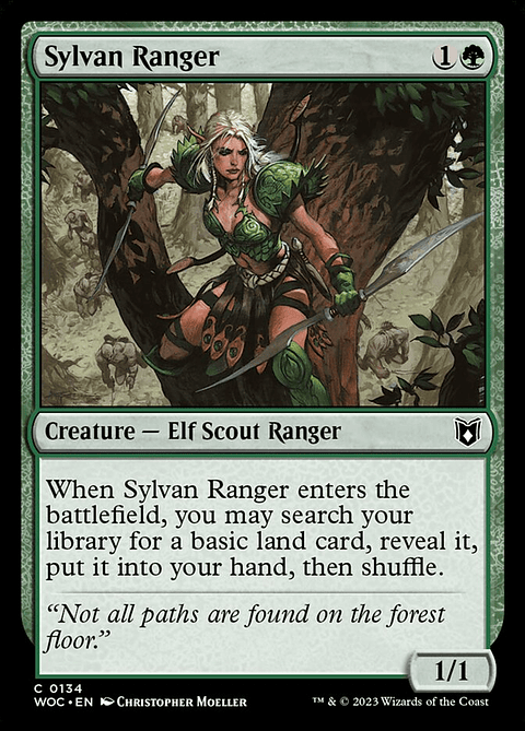 Sylvan Ranger | Inglés | NM | WOC