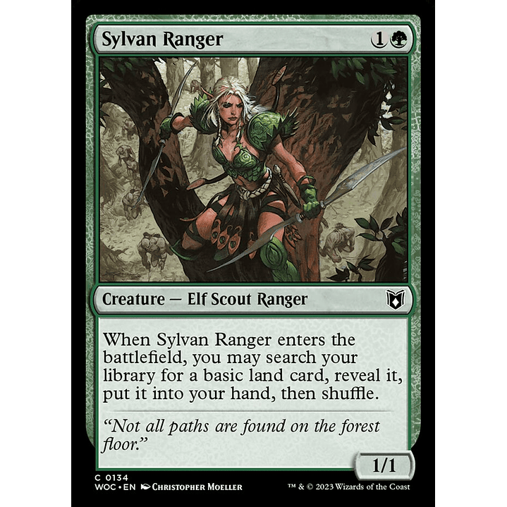 Sylvan Ranger | Inglés | NM | WOC 1