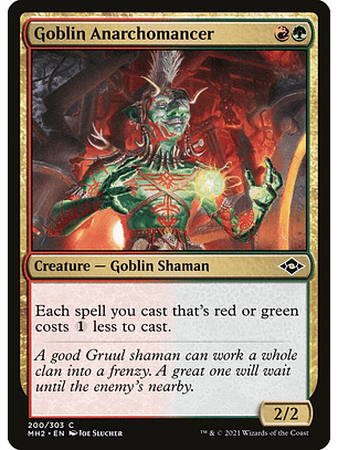 Goblin Anarchomancer | Inglés | NM | MH2