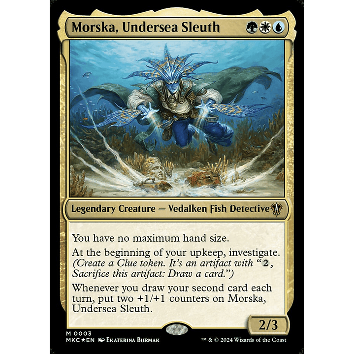 Morska, Undersea Sleuth (foil) | Inglés | NM | MKC 1