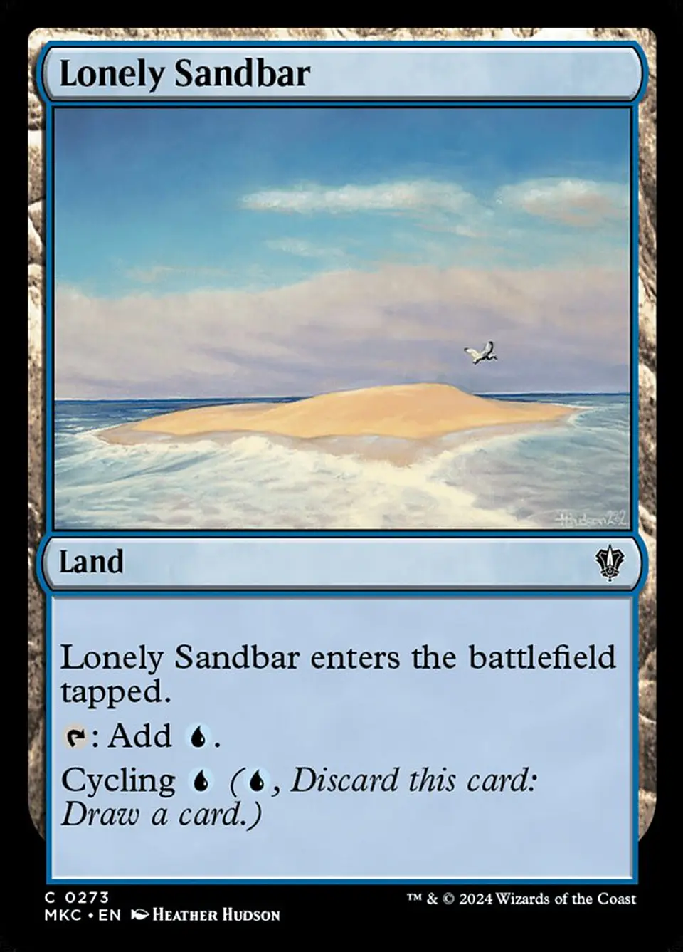Lonely Sandbar | Inglés | NM | MKC 1