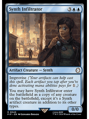 Synth Infiltrator | Inglés | NM | PIP