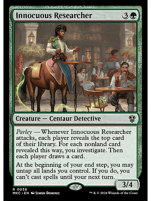 Innocuous Researcher | Inglés | NM | MKC