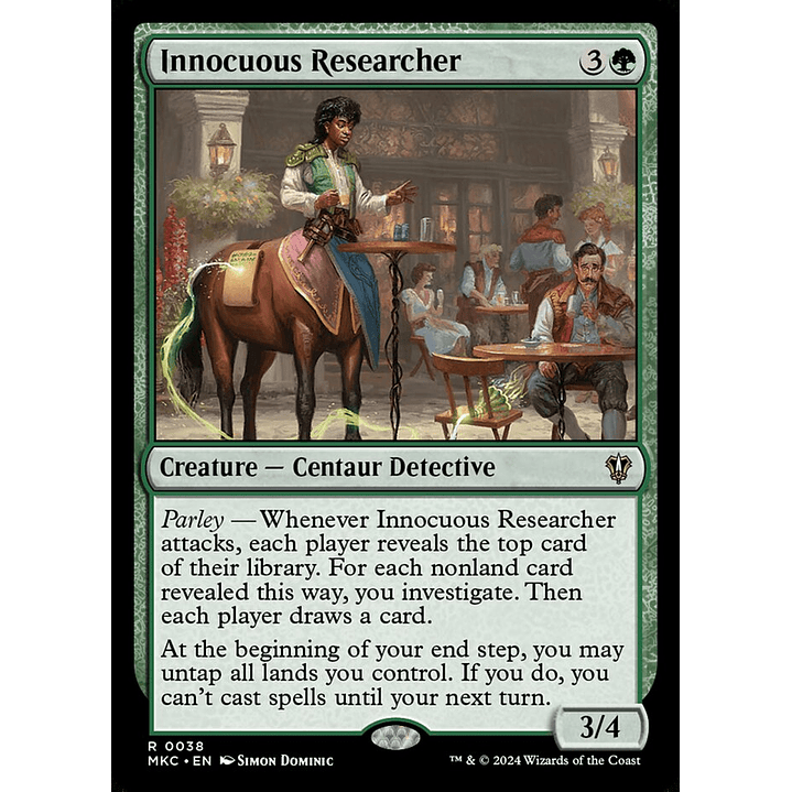 Innocuous Researcher | Inglés | NM | MKC 1