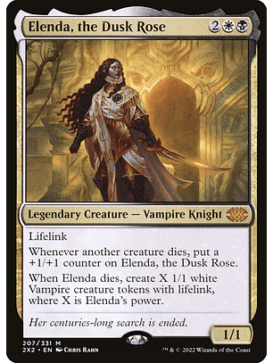 Elenda, the Dusk Rose | Inglés | EX | 2X2