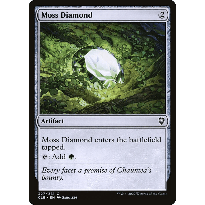 Moss Diamond (foil) | Español | NM | CLB 1