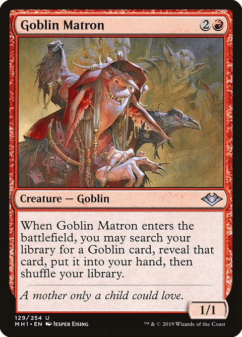Goblin Matron | Español | NM | MH1