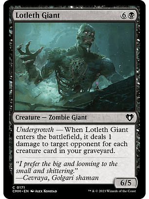 Lotleth Giant | Inglés | NM | CMM