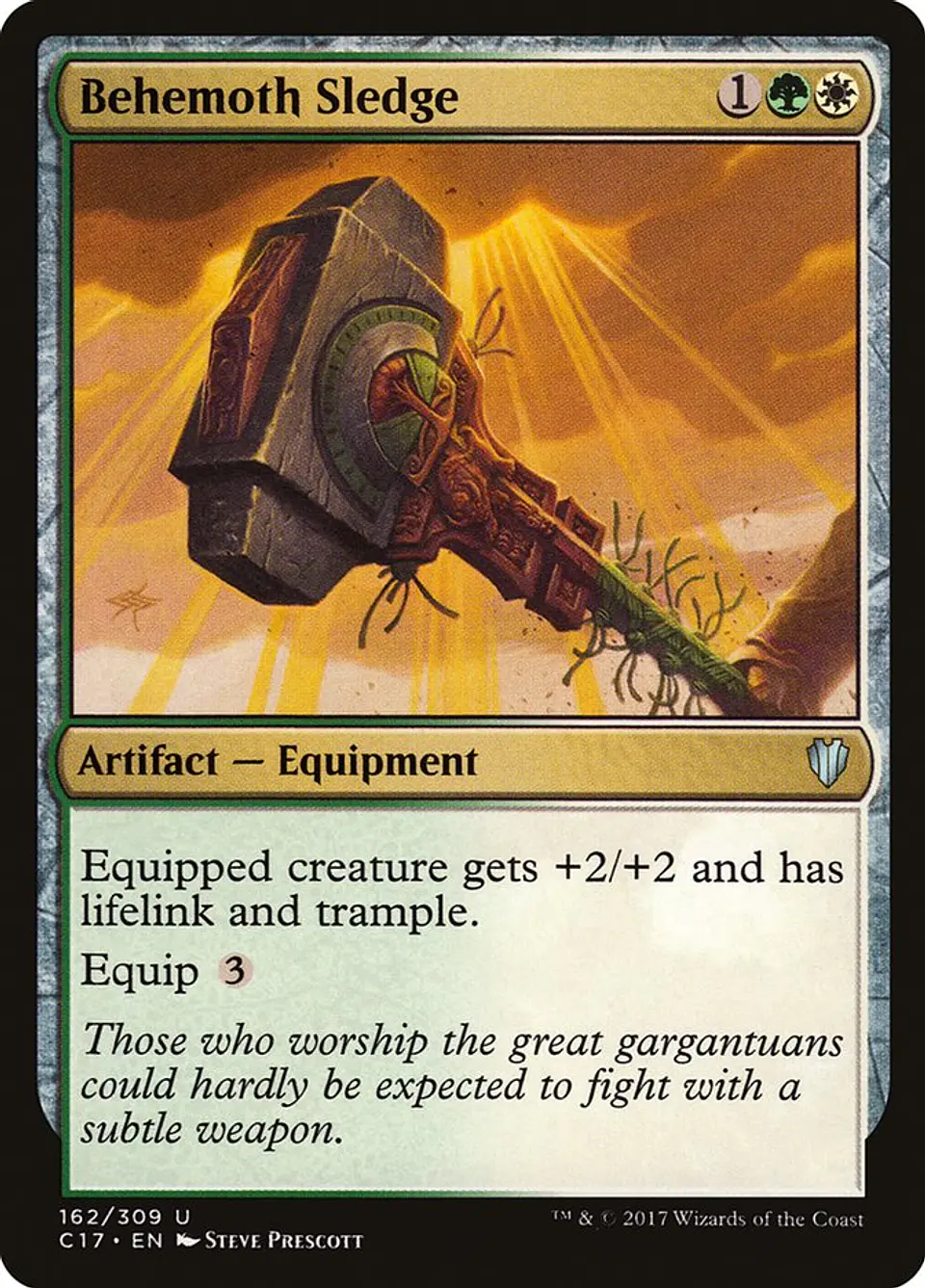 Behemoth Sledge | Inglés | EX | C17 1