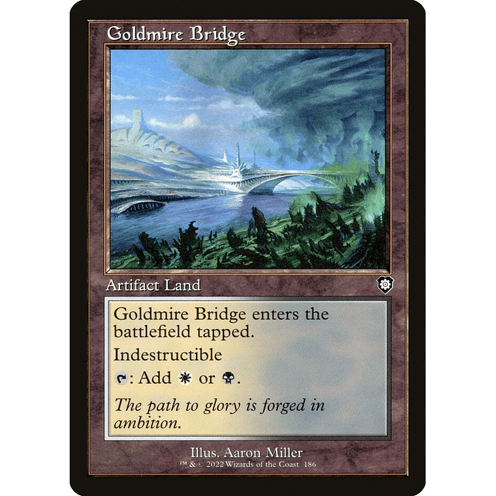 Goldmire Bridge (Retro Frame) | Inglés | NM | BRC 1