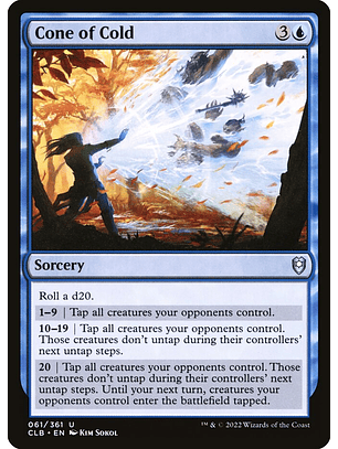 Cone of Cold | Inglés | NM | CLB