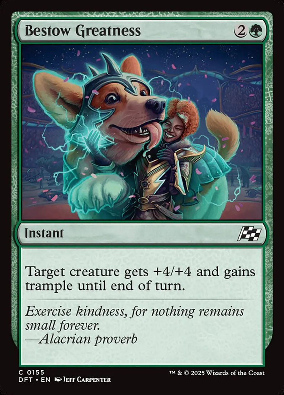 Bestow Greatness | Inglés | NM | DFT 1