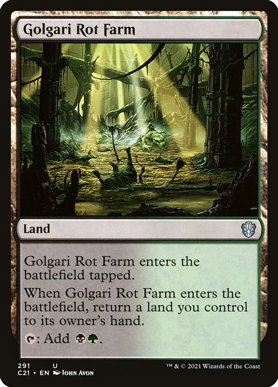 Golgari Rot Farm | Inglés | NM | C21 1