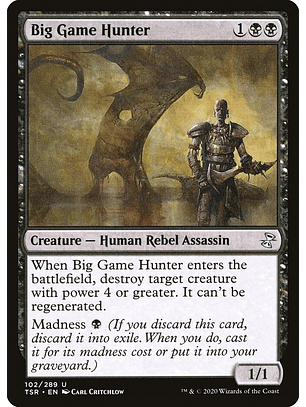 Big Game Hunter | Inglés | NM | TSR