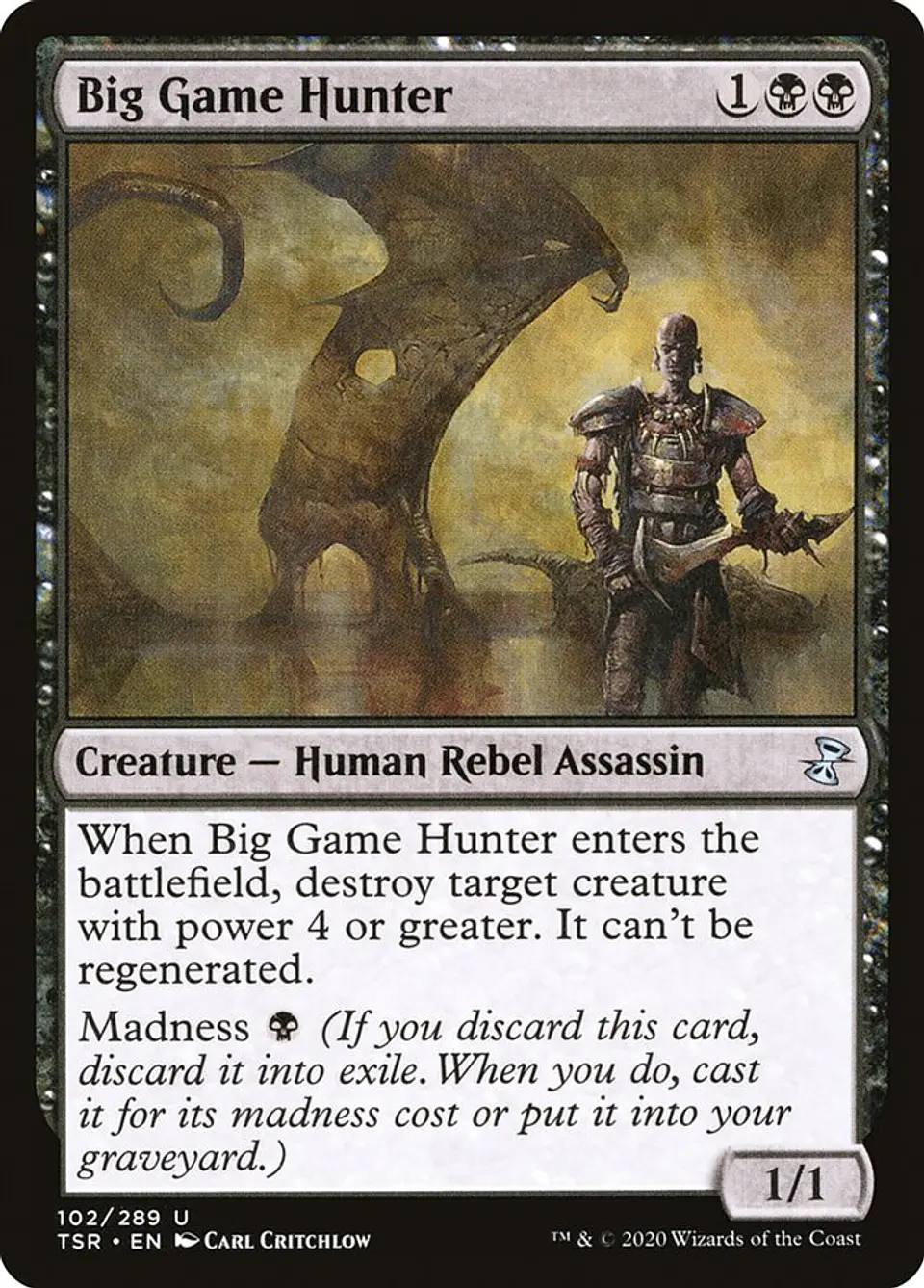 Big Game Hunter | Inglés | NM | TSR 1