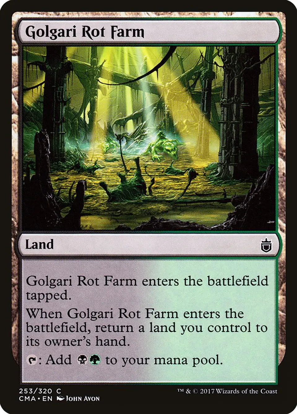 Golgari Rot Farm | Inglés | NM | CMA 1