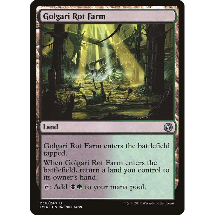 Golgari Rot Farm | Inglés | NM | IMA 1