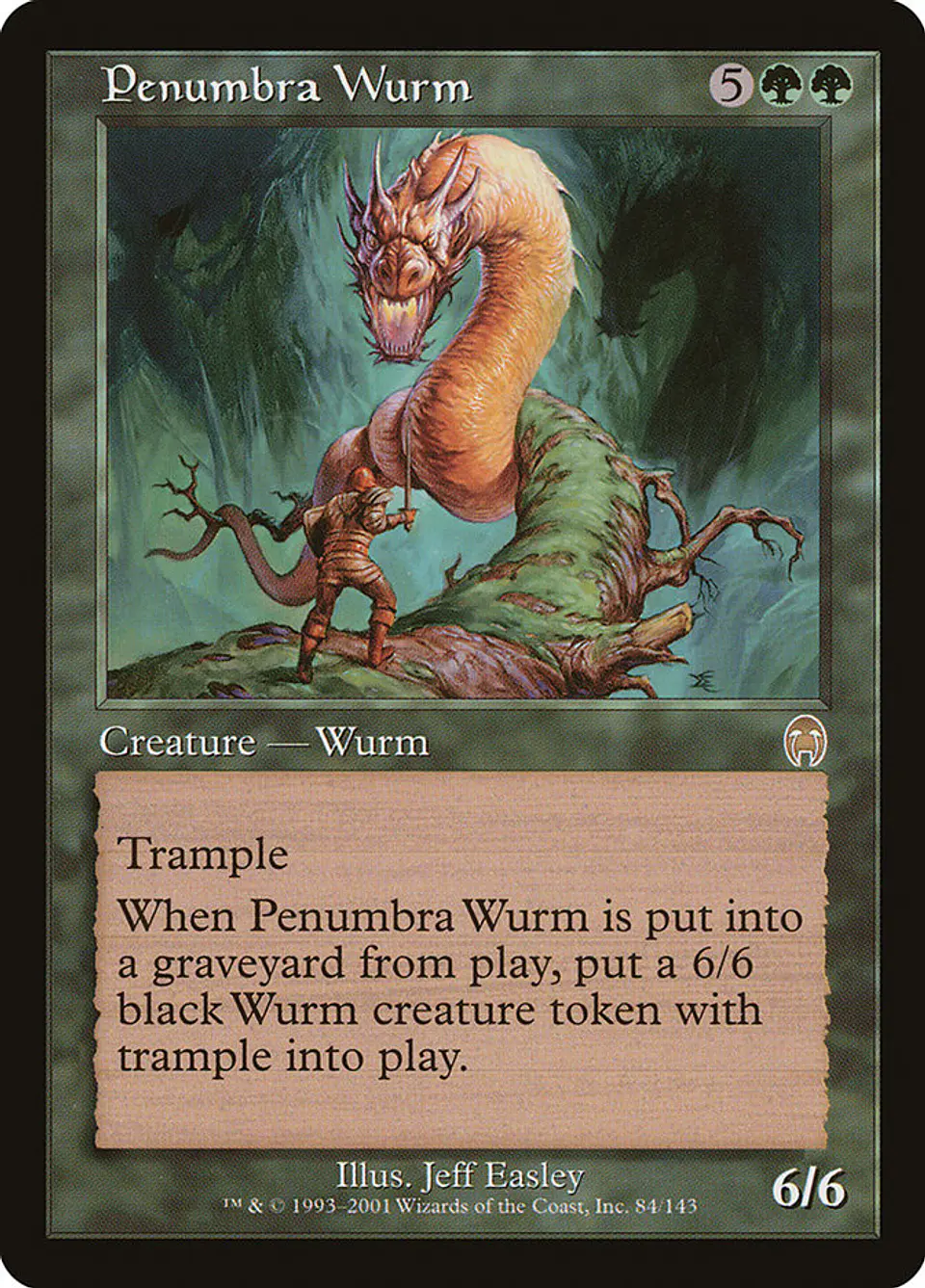 Penumbra Wurm (Retro Frame) | Español | VG | APC 1