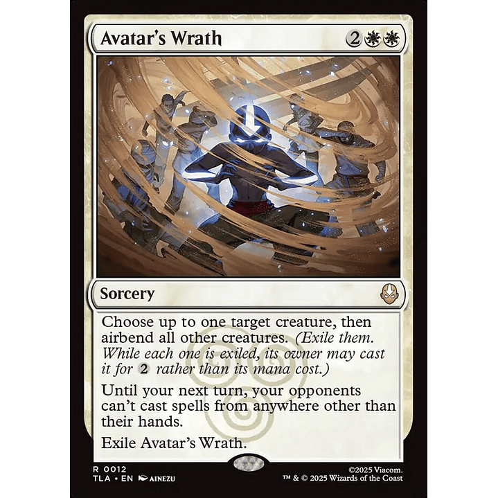 Avatar's Wrath | Inglés | NM | TLA 1