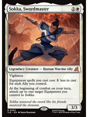 Sokka, Swordmaster (foil) | Inglés | NM | TLE