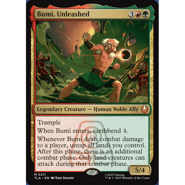 Bumi, Unleashed | Inglés | NM | TLA 1