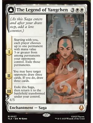 The Legend of Yangchen // Avatar Yangchen | Inglés | NM | TLA