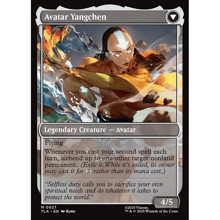 The Legend of Yangchen // Avatar Yangchen | Inglés | NM | TLA 2