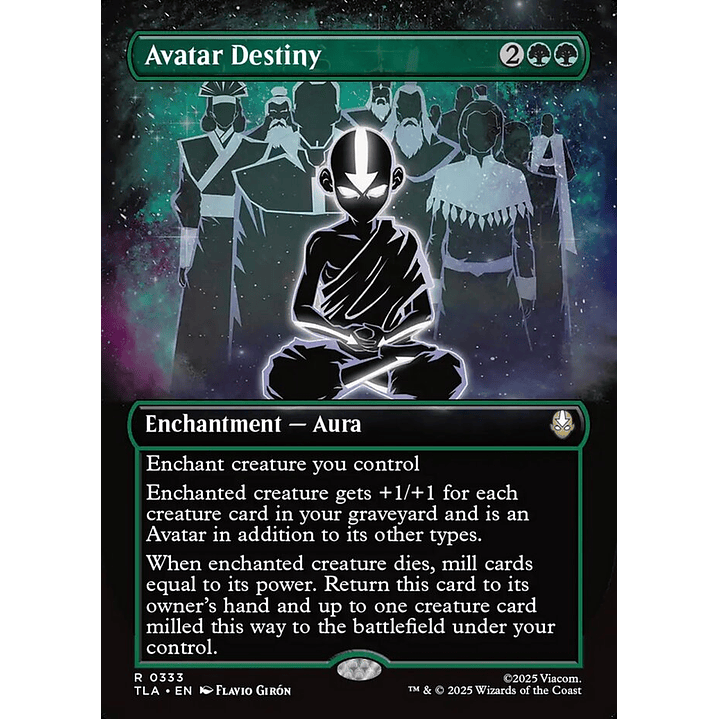 Avatar Destiny (Borderless foil) | Inglés | NM | TLA 1