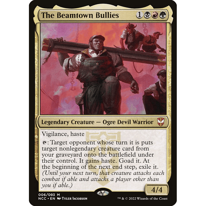 The Beamtown Bullies (foil) | Español | NM | NCC 1