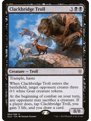 Clackbridge Troll | Español | NM | ELD
