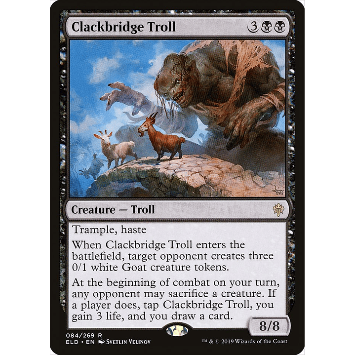 Clackbridge Troll | Español | NM | ELD 1
