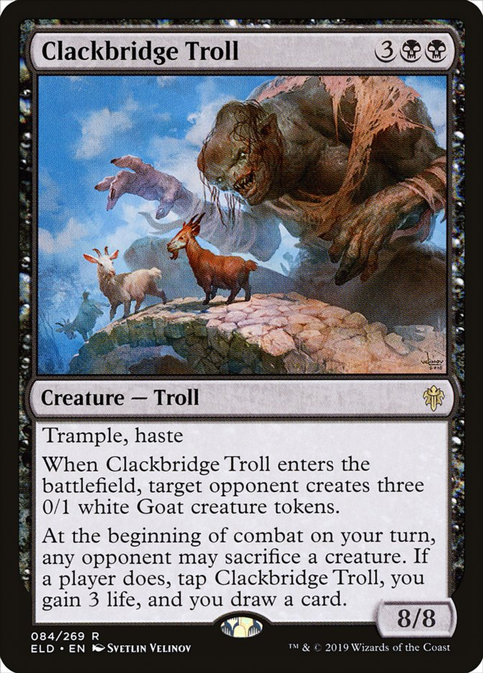 Clackbridge Troll | Español | NM | ELD 1