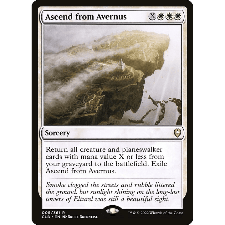 Ascend from Avernus | Español | NM | CLB 1