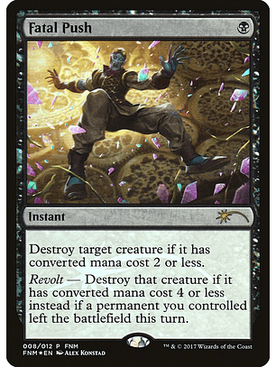 Fatal Push (foil) | Inglés | NM | F17
